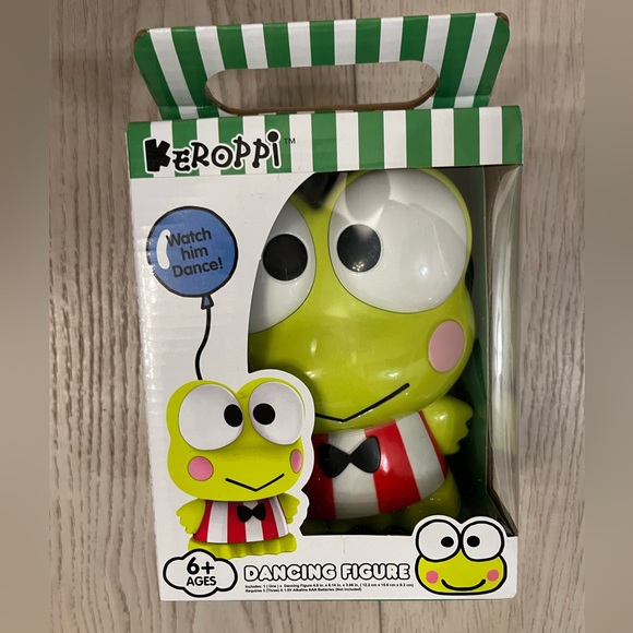 Keroppi by Sanrio and Friends Dancing Figure NEW - Picture 1 of 4